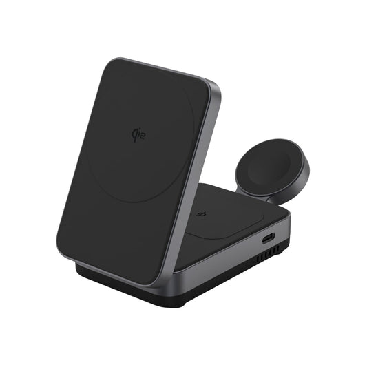 Magwave 15W Qi Pocket 3-in-1 Wireless Charging Station