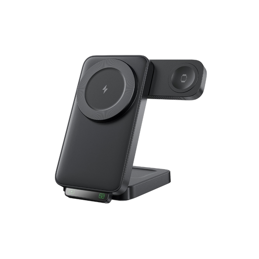 Magwave 15W Qi Travel 3-in-1 Wireless Charging Station