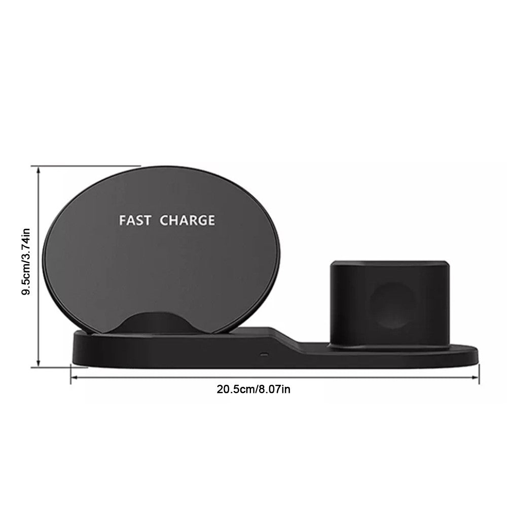 Wireless Charger with Built-in 1080P HD Motion Detection Camera for Home Security