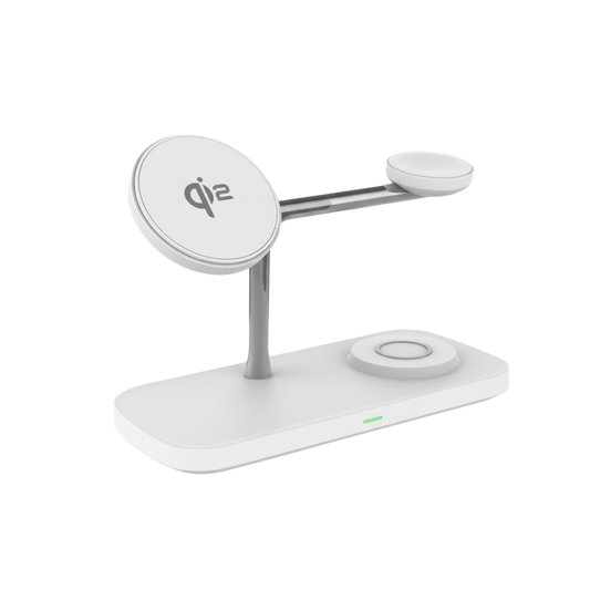 Magwave Axis 15W Qi 3-in-1 Wireless Charging Station