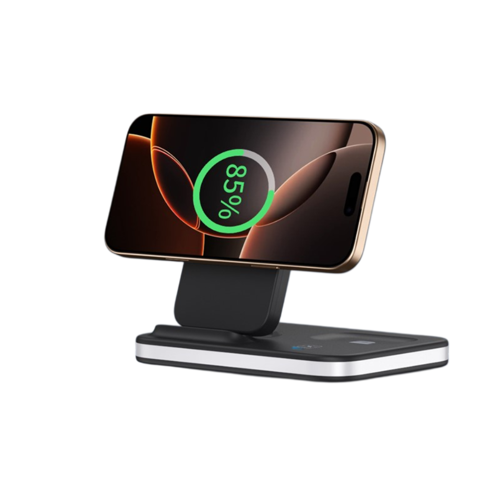 Magwave 15W Qi ChargeMate 4 in 1 Wireless Charging Station
