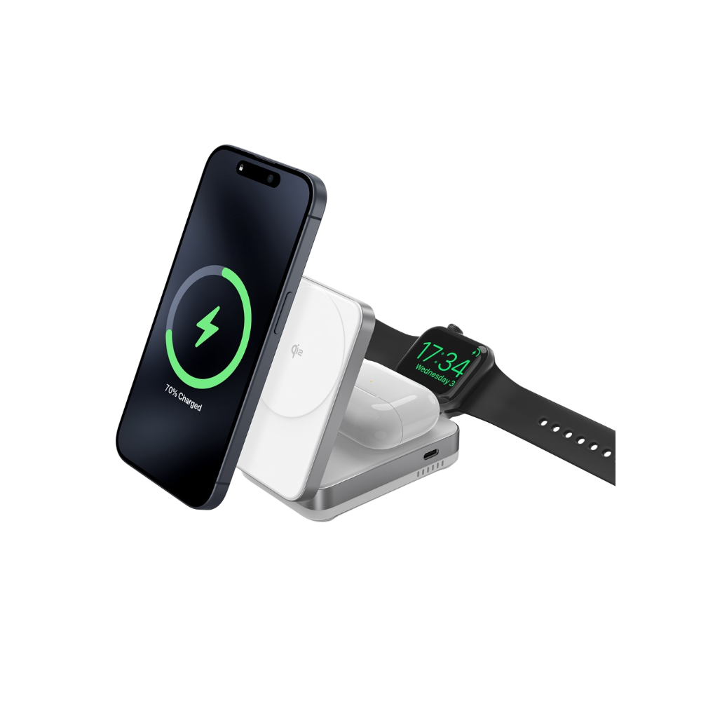 Magwave Pocket 3-in-1 Wireless Charging Station
