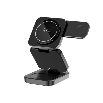 Magwave 15W Qi Compact 3-in-1 Wireless Charging Station