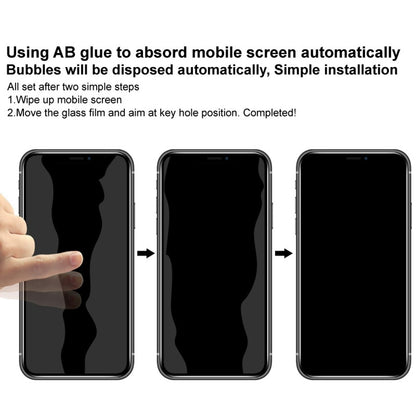IMAK For iPhone 17 Pro Anti Peep Tempered Glass Screen Protector Full Coverage