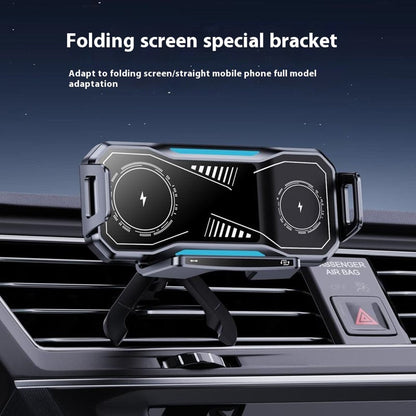 Wireless Charging Vent Mount Holder 15W with Ambient Light