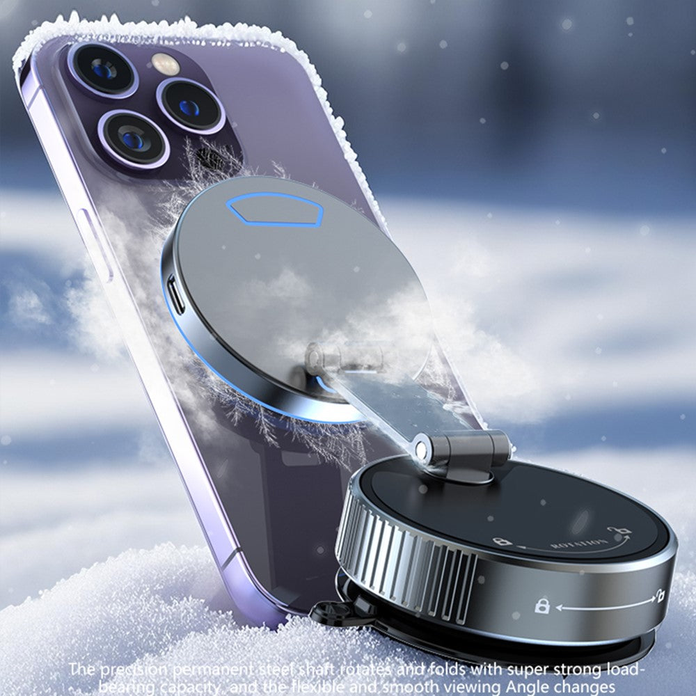 Magwave 15W Rotating Wireless Charging Stand with Colorful Ambient Light