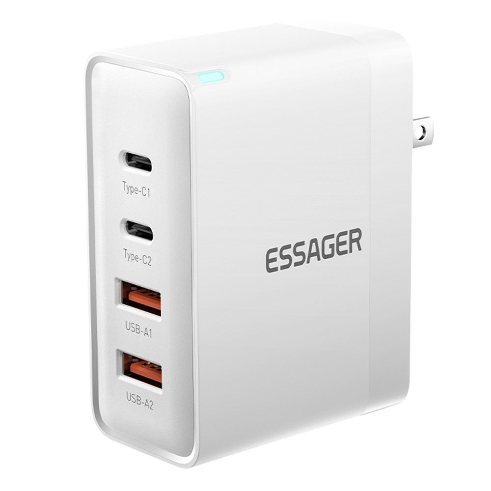 Charger Adapter 100W  2 USB-C + 2 USB-A Multi-Port