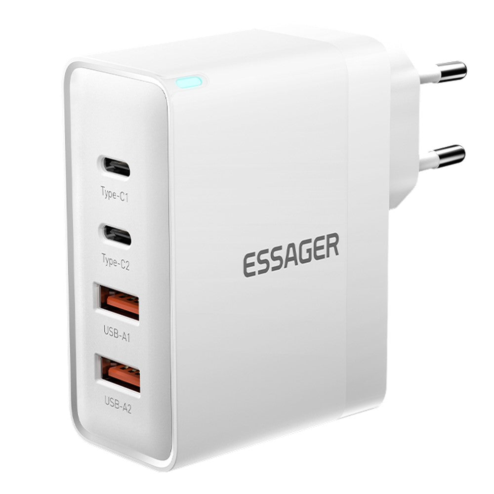 Charger Adapter 100W  2 USB-C + 2 USB-A Multi-Port