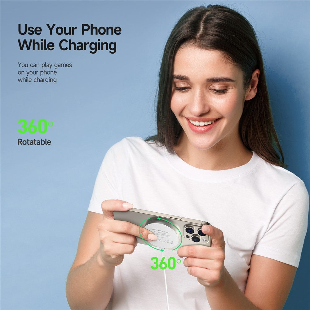 Magwave 15W  Wireless Charger for iPhone 16 Series / AirPods 4