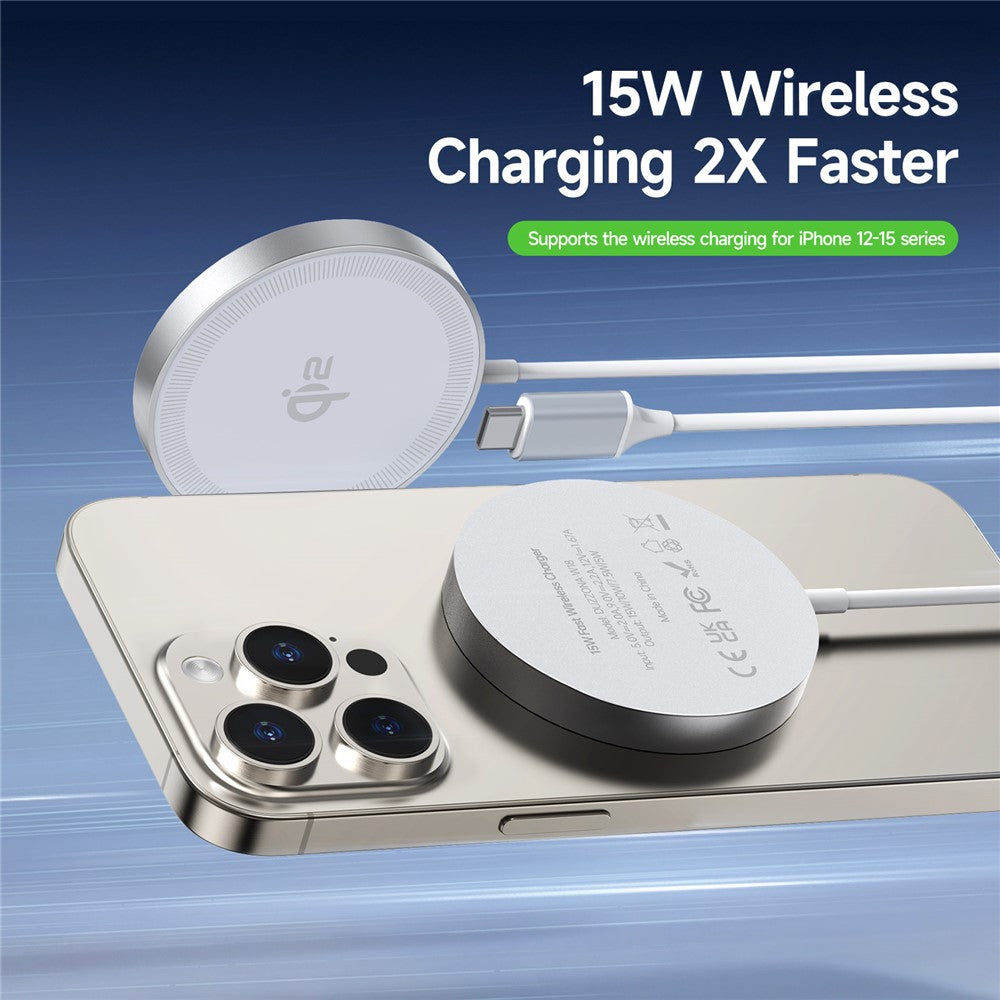Magwave 15W  Wireless Charger for iPhone 16 Series / AirPods 4