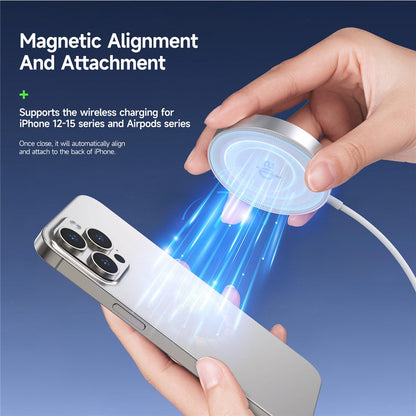 Magwave 15W  Wireless Charger for iPhone 16 Series / AirPods 4