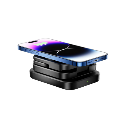 Magwave 15W Qi Compact 3-in-1 Wireless Charging Station