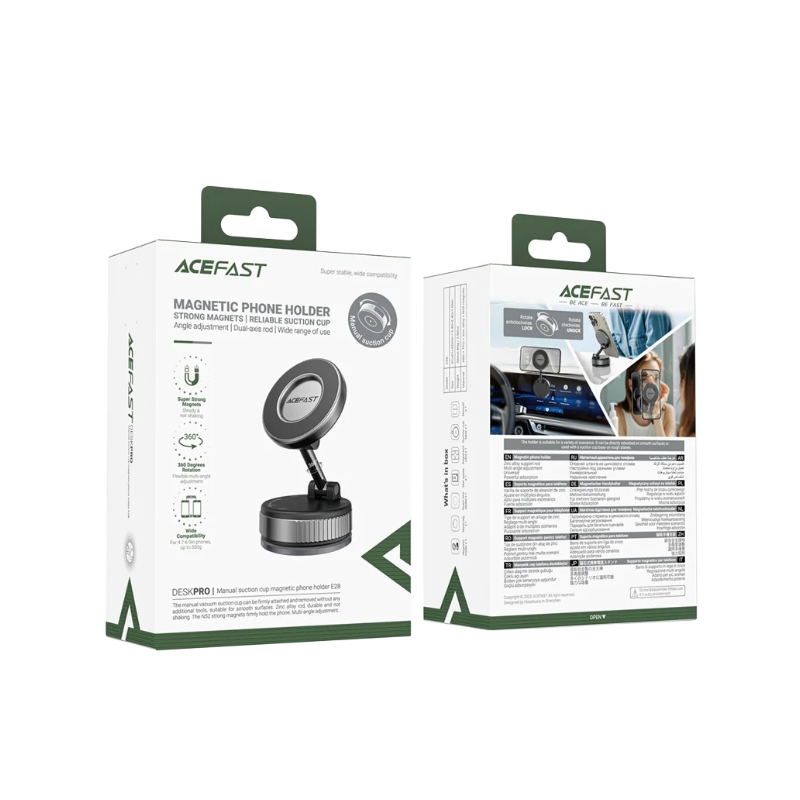 Mgawave Car Magnetic Phone Holder  Rotatable Multi Surface