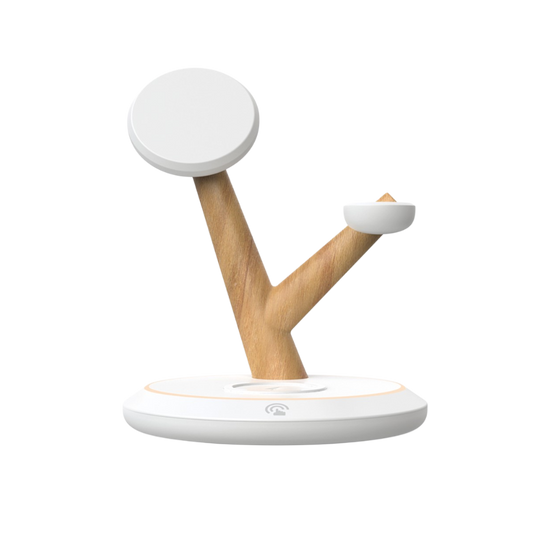 Magwave 15W Qi Tree 4-in-1 Wireless Charging Station