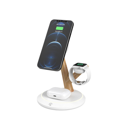 Magwave 15W Qi Tree 4-in-1 Wireless Charging Station
