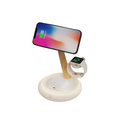 Magwave 15W Qi Tree 4-in-1 Wireless Charging Station