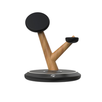 Magwave 15W Qi Tree 4-in-1 Wireless Charging Station
