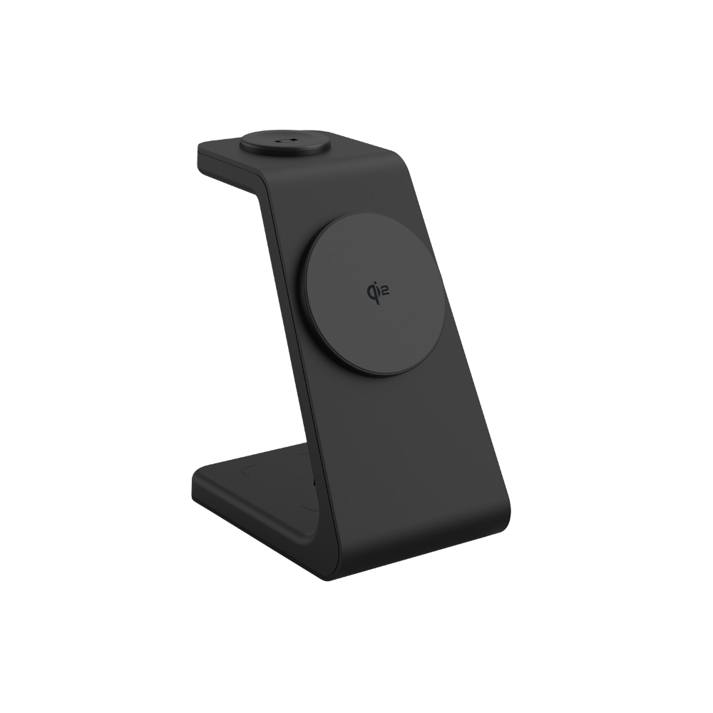Magwave Stand 15W Qi 3-in-1 Wireless Charging Station