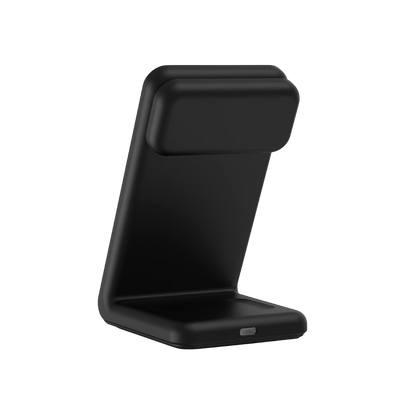 Magwave 15W Qi QuickVolt 3-in-1 Wireless Charging Station