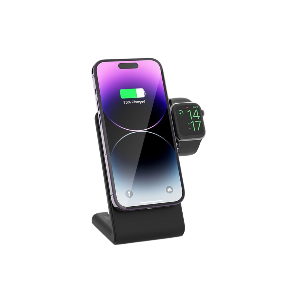 Magwave 15W Qi QuickVolt 3-in-1 Wireless Charging Station