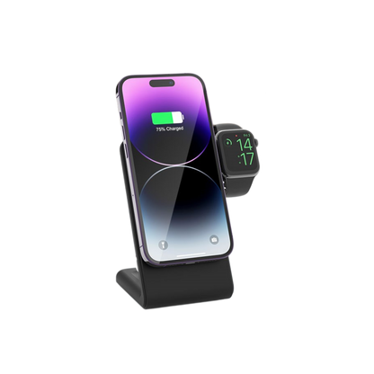 Magwave 15W Qi QuickVolt 3-in-1 Wireless Charging Station