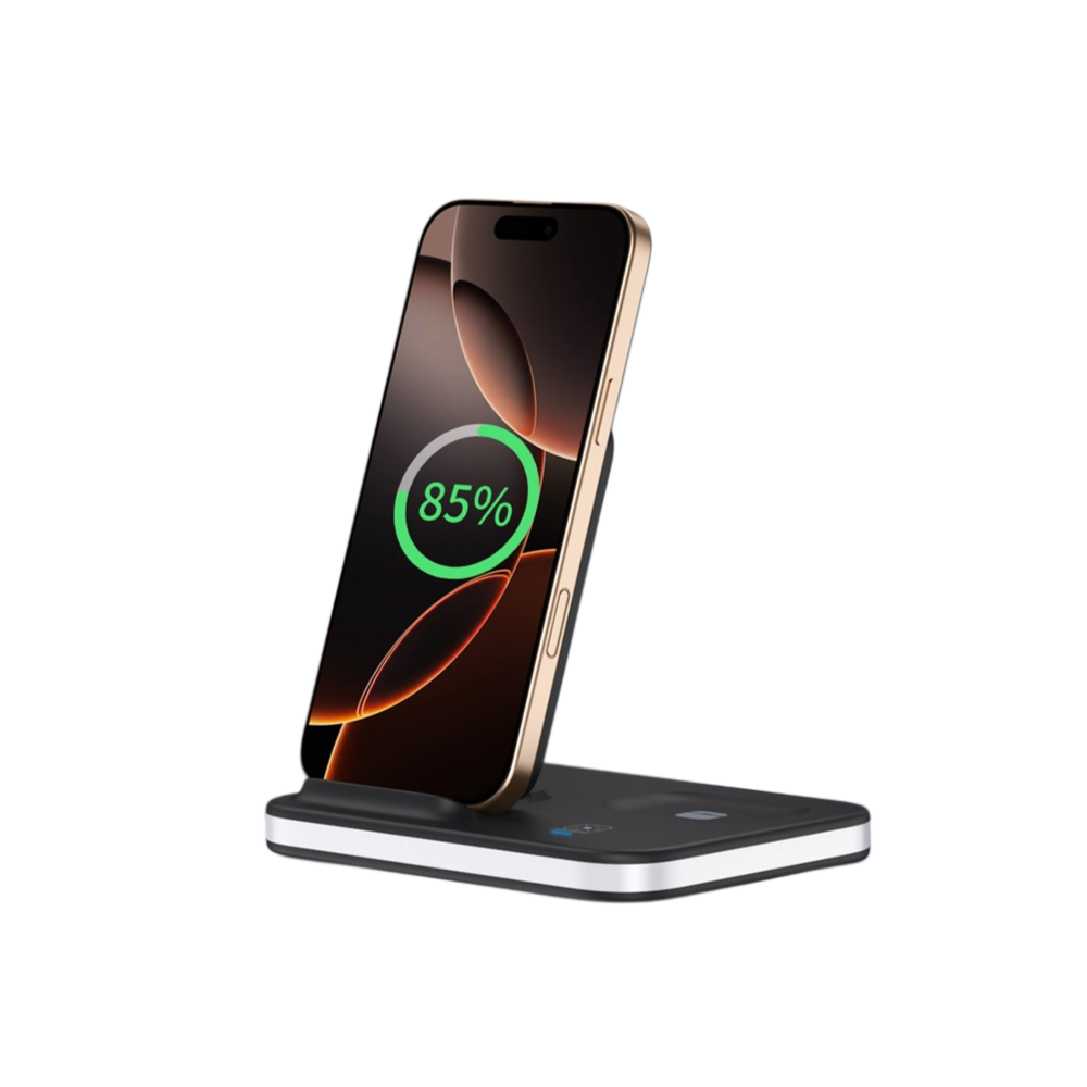 Magwave 15W Qi ChargeMate 4 in 1 Wireless Charging Station