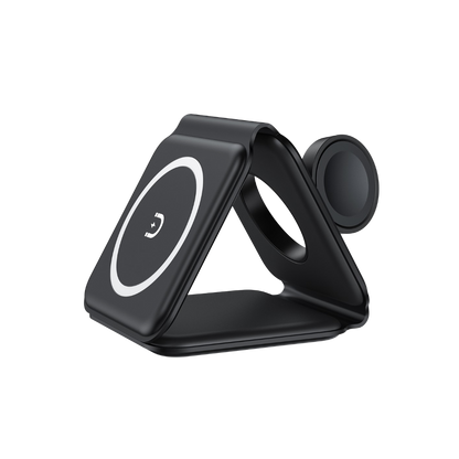 Magwave 15W Qi Foldable 3 in 1 Wireless Charging Station