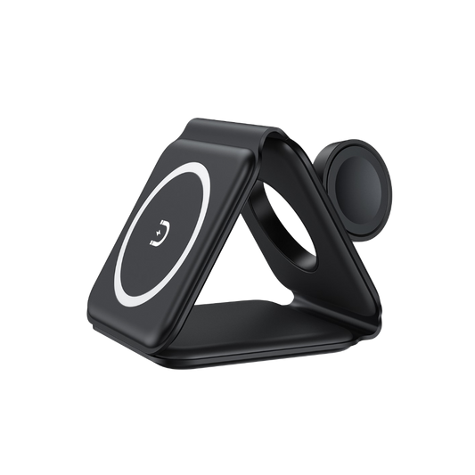 Magwave 15W Qi Foldable 3 in 1 Wireless Charging Station