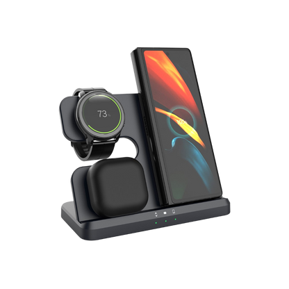 Magwave 15W Qi Elite 3 in 1 Wireless Charging Station