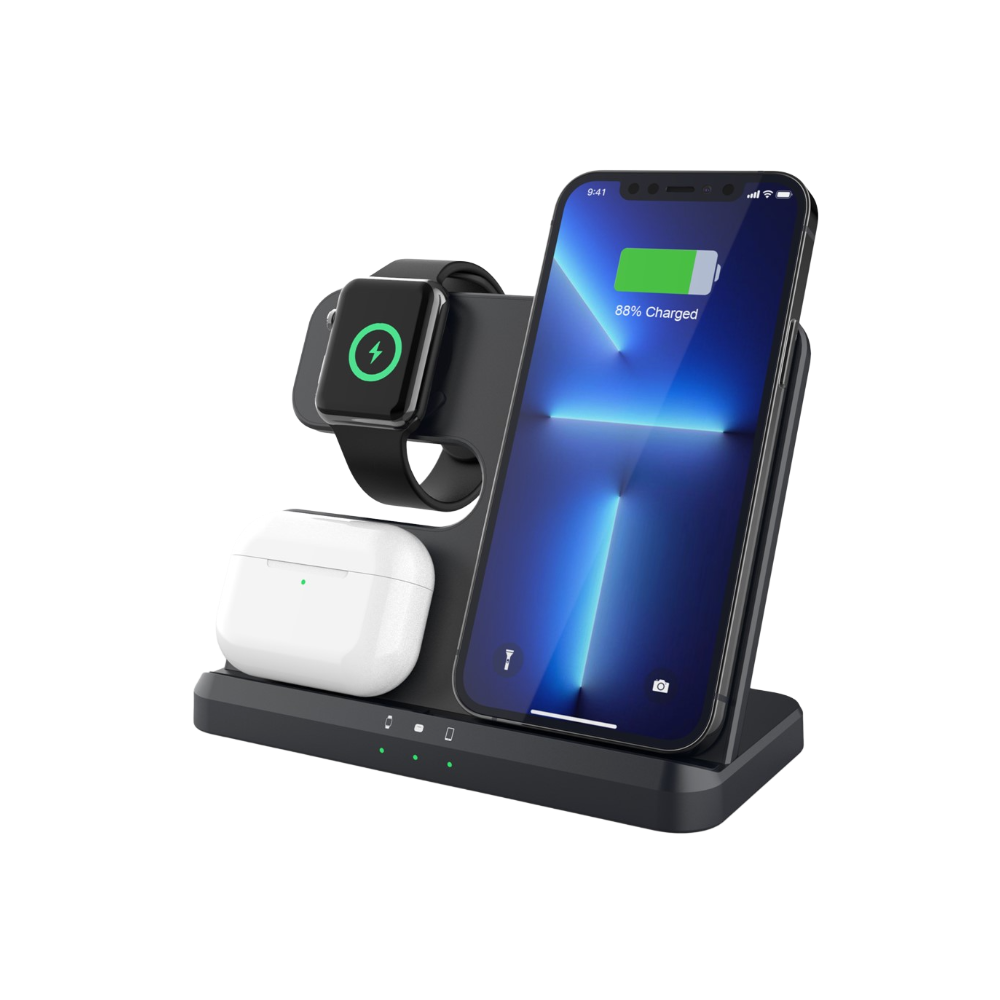 Magwave 15W Qi Elite 3 in 1 Wireless Charging Station