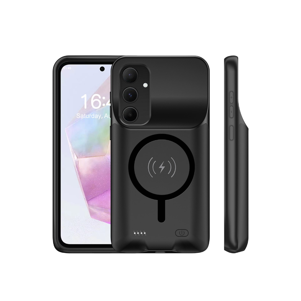External Battery Phone Case For Samsung Galaxy A55 5G 10000mAh