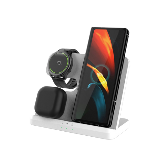 Magwave 15W Qi Elite 3 in 1 Wireless Charging Station