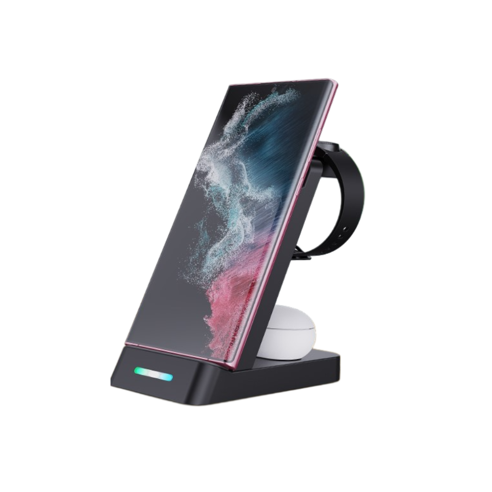 Magwave Charge 15W Qi 2-in-1 Wireless Charging Station