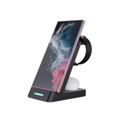 Magwave Charge 15W Qi 2-in-1 Wireless Charging Station