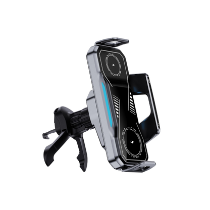 Wireless Charging Vent Mount Holder 15W with Ambient Light